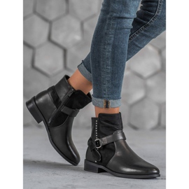SDS Botas de mujer negras negro 3