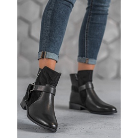 SDS Botas de mujer negras negro 4