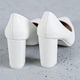 Diamantique Bombas blancas blanco 3