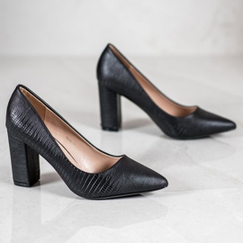 Diamantique Bombas negras negro 2