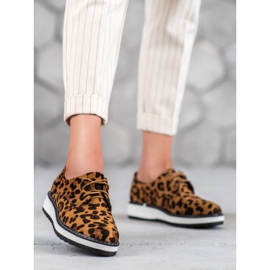 Marquiz Zapatos brogue de mujer con lunares multicolor 1