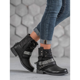 Bestelle Botas de ciclista negro 4