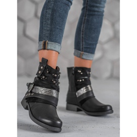 Bestelle Botas de ciclista negro 5