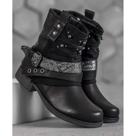 Bestelle Botas de ciclista negro 3