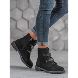 Bestelle Tramperos con cristales negro 5