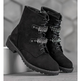 Bestelle Tramperos con cristales negro 3