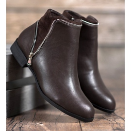 Anesia Paris Botas de mujer marrones marrón 4