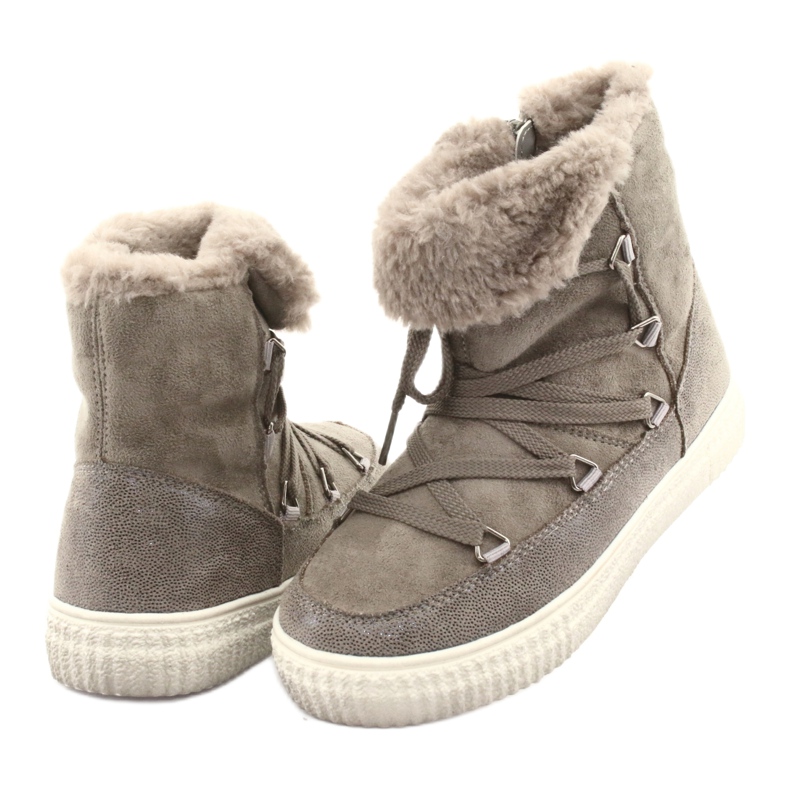 American Club Botas Eskimo Taupe beige 3 American Club Botas Eskimo Taupe beige 3