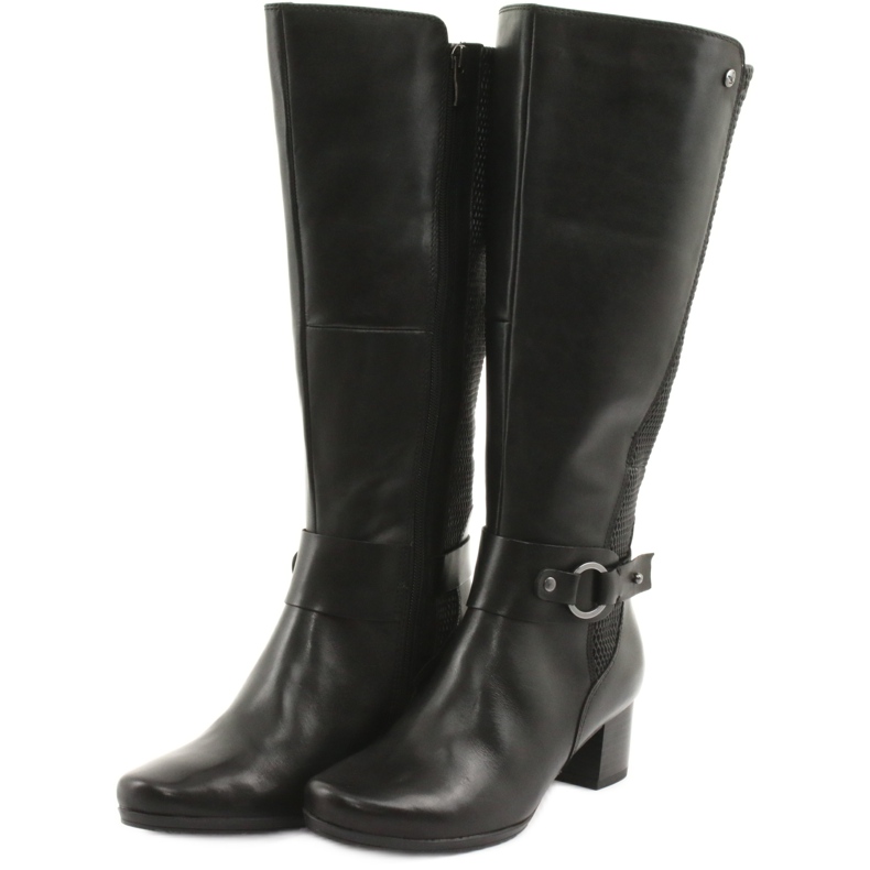 Caprice Botas elásticas, ancho XL 25526 negro 3 Caprice Botas elásticas, ancho XL 25526 negro 3