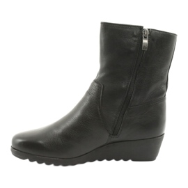 Caprice Botas de cuña negro 2