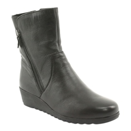 Caprice Botas de cuña negro 1