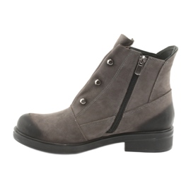 Badura Botas grises con pedrería 2