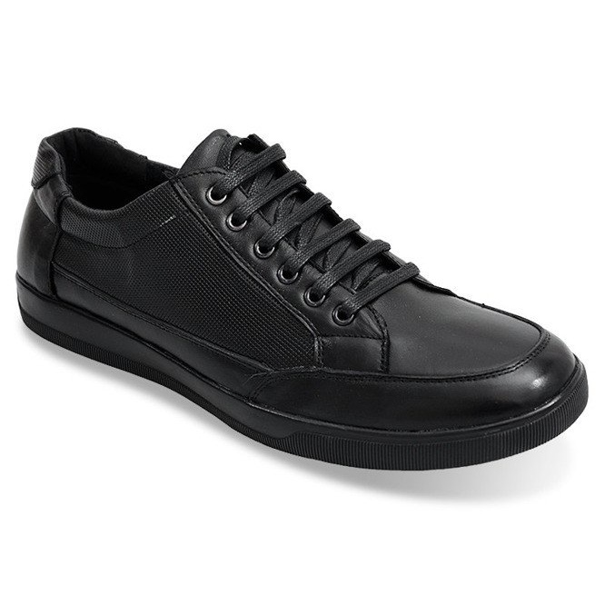 Zapatos Piel Cordones LJ19 Negro 1