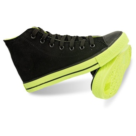 Zapatillas altas Conwersy N001 Black negro 1