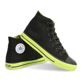 Zapatillas altas Conwersy N001 Black negro 2