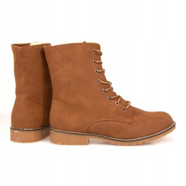 Botas de abrigo Military Q99 Camel marrón 5