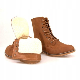 Botas de abrigo Military Q99 Camel marrón 3