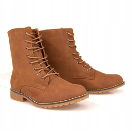 Botas de abrigo Military Q99 Camel marrón 4