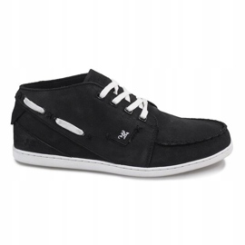 Deportivas Altas de Piel MID1 Negro 1