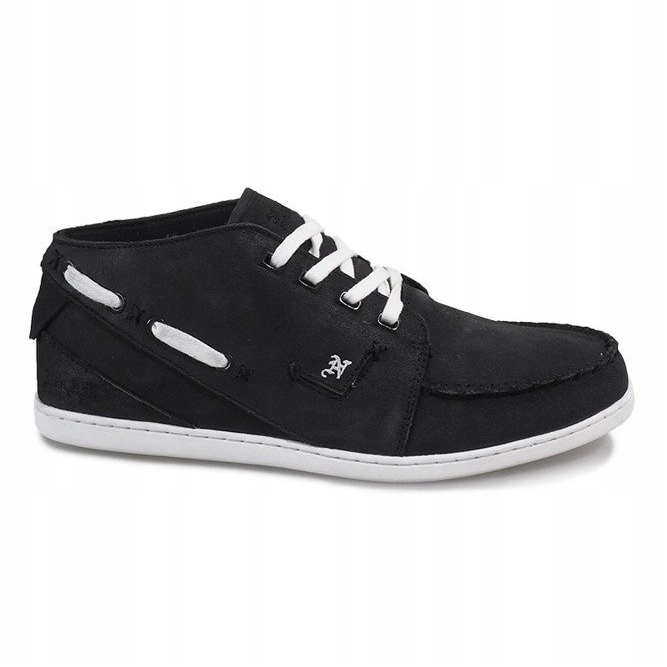 Deportivas Altas de Piel MID1 Negro 1
