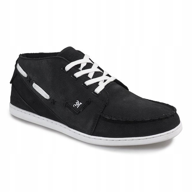 Deportivas Altas de Piel MID1 Negro 2