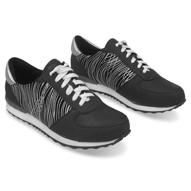 Zapatillas Sport Sneakers Y617 Negro gris 1
