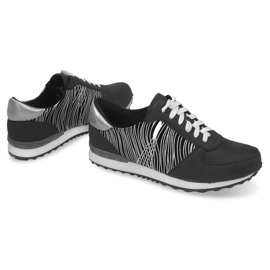 Zapatillas Sport Sneakers Y617 Negro gris 2