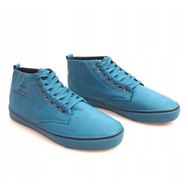 Zapatillas altas con estilo Y007 Sky Blue azul 3