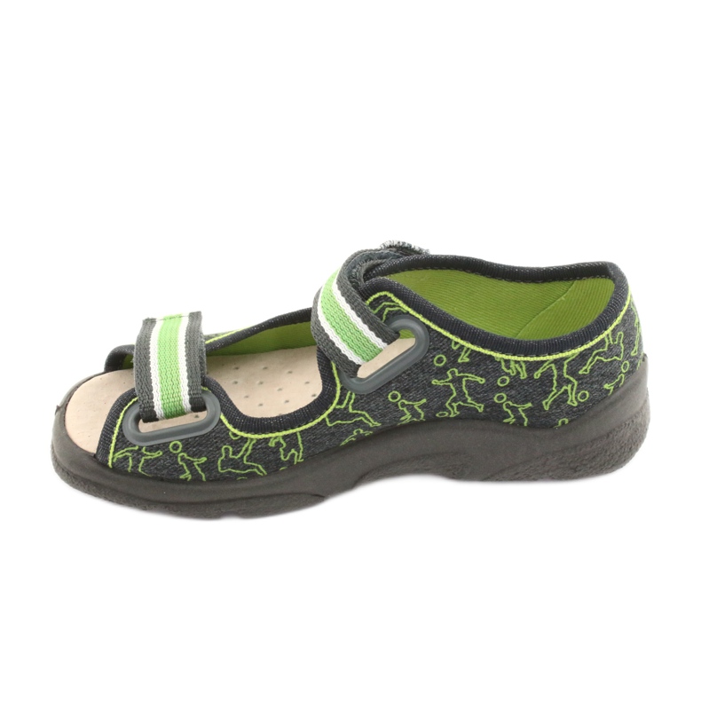 Calzado infantil befado 869x131 gris verde 2