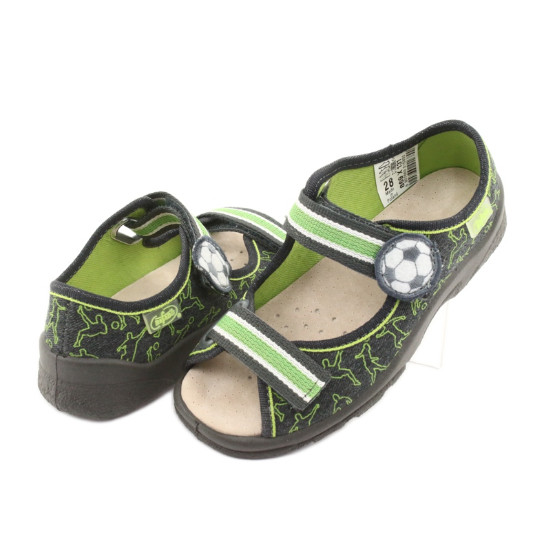 Calzado infantil befado 869x131 gris verde 3
