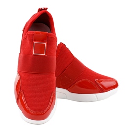 Zapatillas deportivas de mujer rojas X-9761 rojo 3