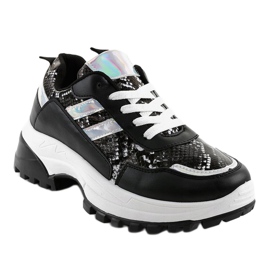 Zapatos deportivos negros con estilo 690051 1 Zapatos deportivos negros con estilo 690051 1