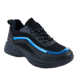 Zapatillas deportivas azul marino BY-082 1
