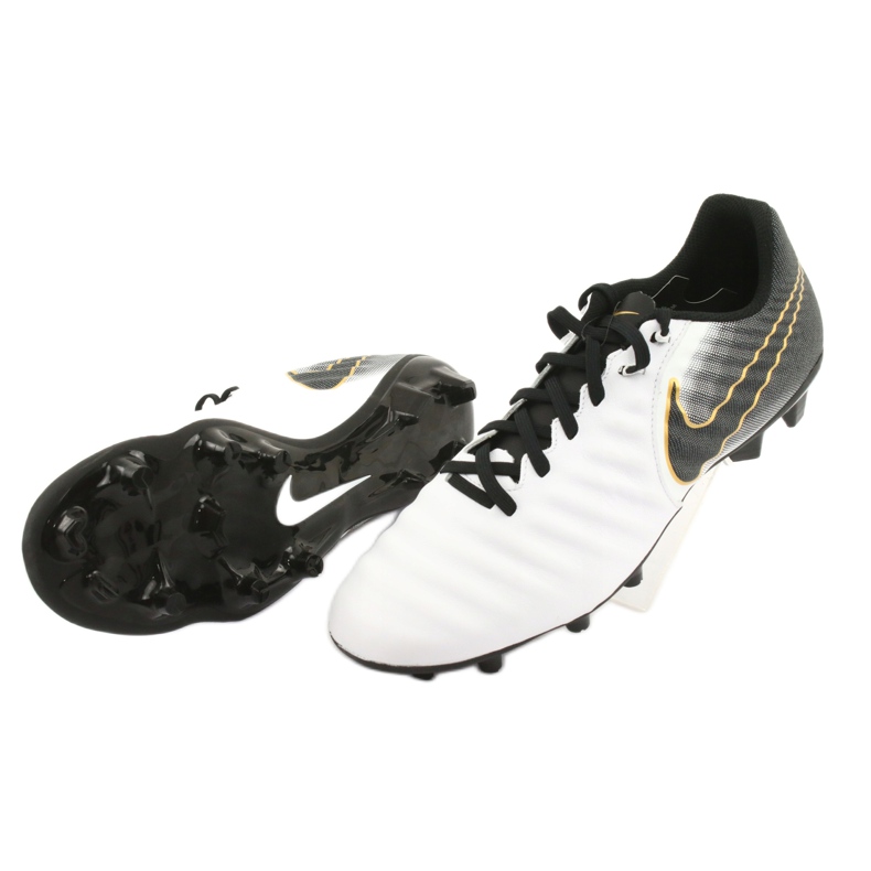 Calzado de fútbol Nike Tiempo Legend 7 Academy Fg M AO2596-100 blanco 3