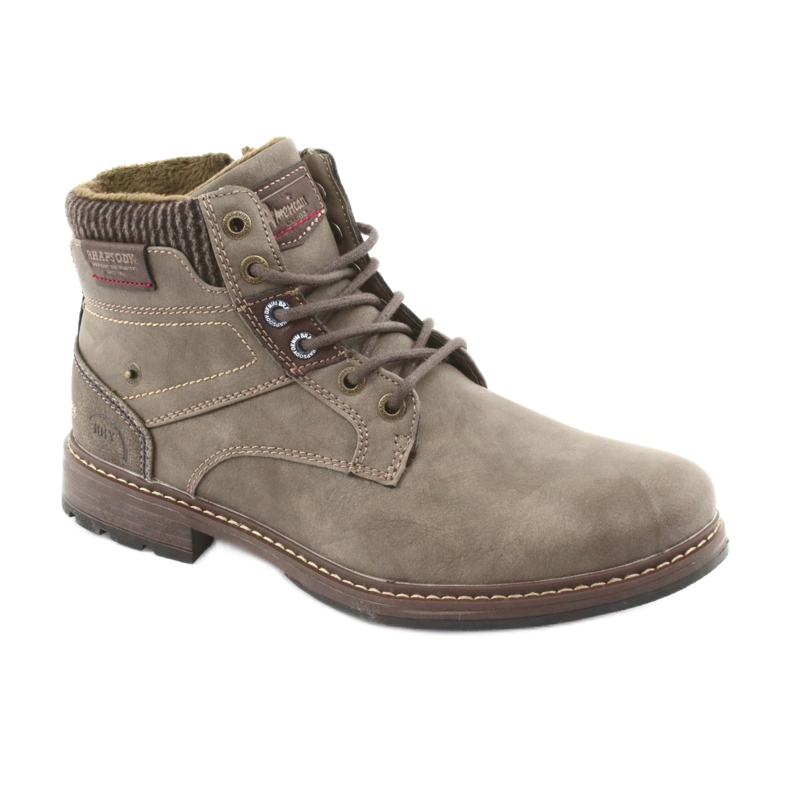 Botas de hombre american club RH31 marrón 1