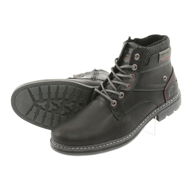 Botas de hombre american club RH31 negras negro 5