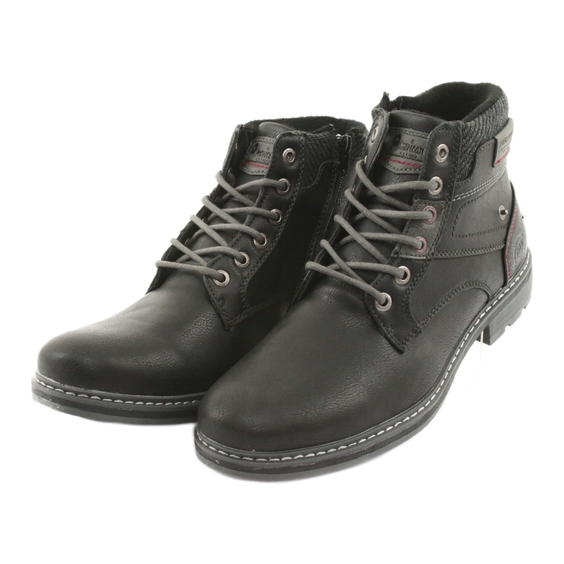 Botas de hombre american club RH31 negras negro 3