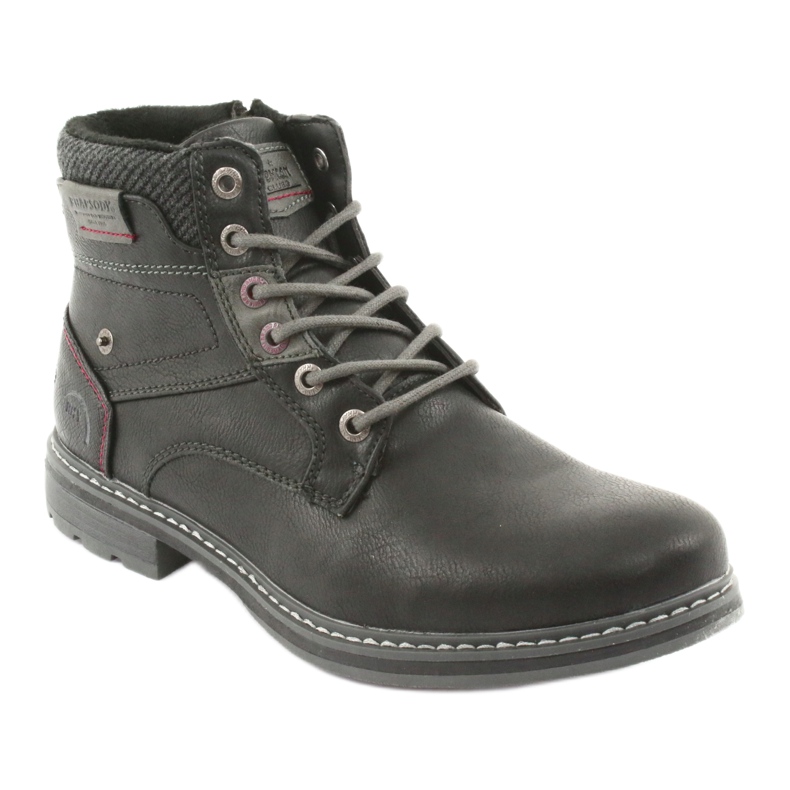 Botas de hombre american club RH31 negras negro 1