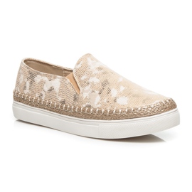 Vices Alpargatas tipo slip Ony amarillo 3