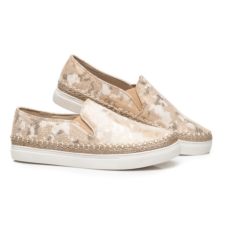 Vices Alpargatas tipo slip Ony amarillo 2