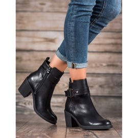 Nio Nio Botas clásicas de tacón alto negro 2 Nio Nio Botas clásicas de tacón alto negro 2