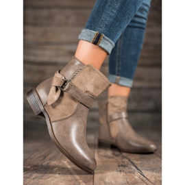 SDS Botas beige de mujer 5
