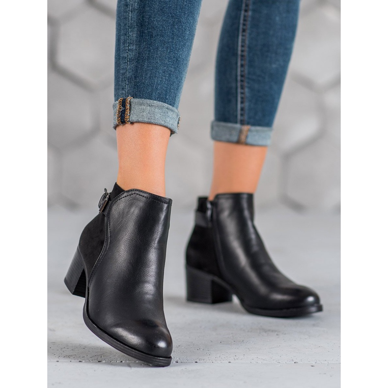 Abloom Botas de mujer casual negro 1