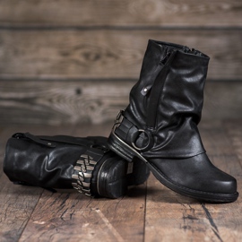 Seastar Botas de ciclista negro 3