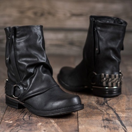 Seastar Botas de ciclista negro 4