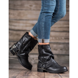 Seastar Botas de ciclista negro 5