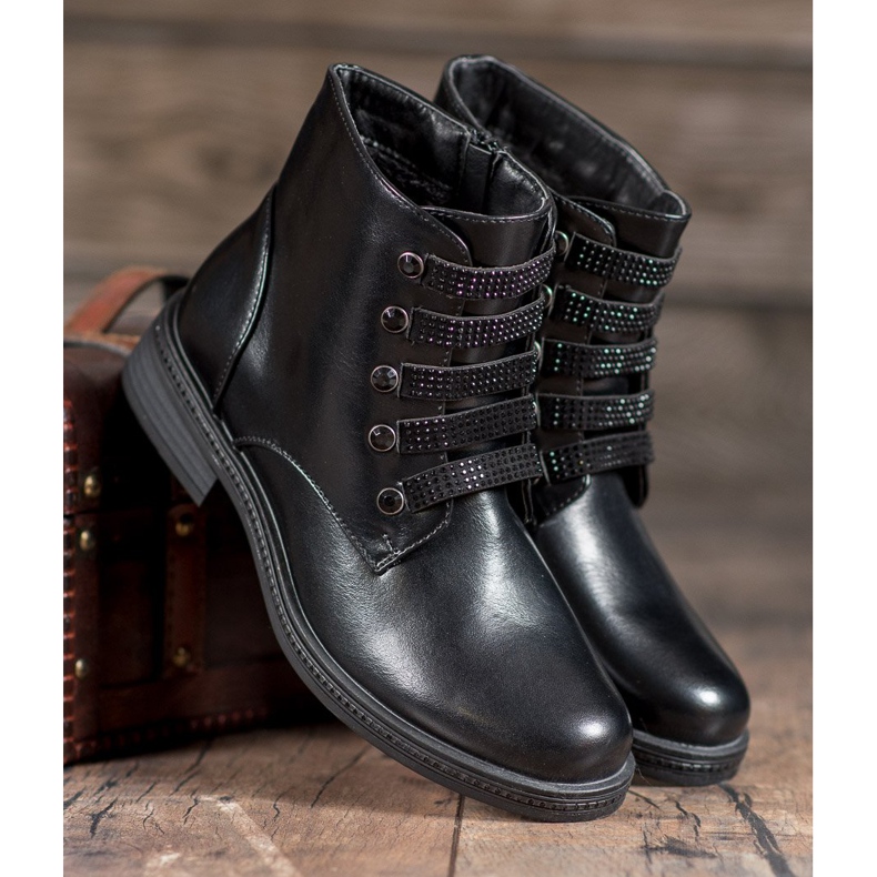 SHELOVET Trabajadores con cristales negro 2