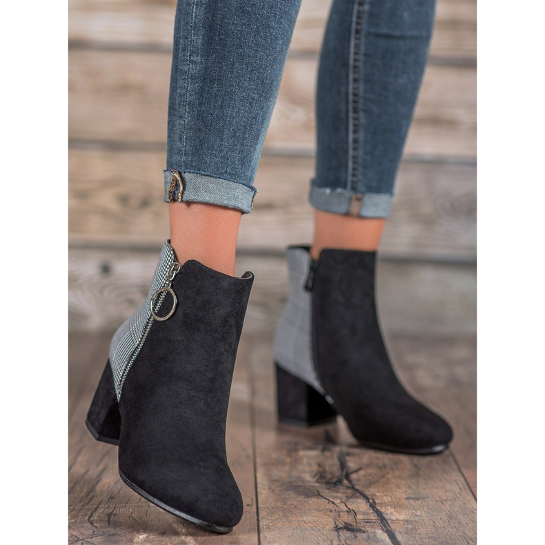 Filippo Botas con patrón negro 2 Filippo Botas con patrón negro 2