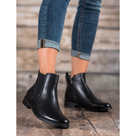 Bella Paris Botines Chelsea casuales negro 4