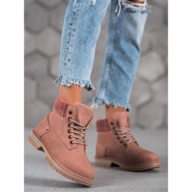 SHELOVET Tramperos de moda rosa 2